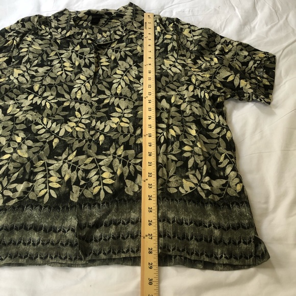 CLAIBORNE Casual Button-Down Patterned Shirt - Picture 3 of 6